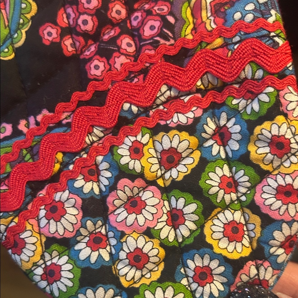 Vera Bradley Multicolor Quilted Holiday Stocking - Picture 4 of 6